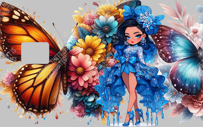 Bank  Card Sticker-BC-813